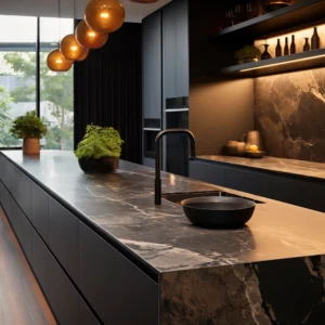 Kit de instalación de mesón en piedra natural